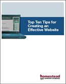 Top Ten Tips for Creating an Effective Website